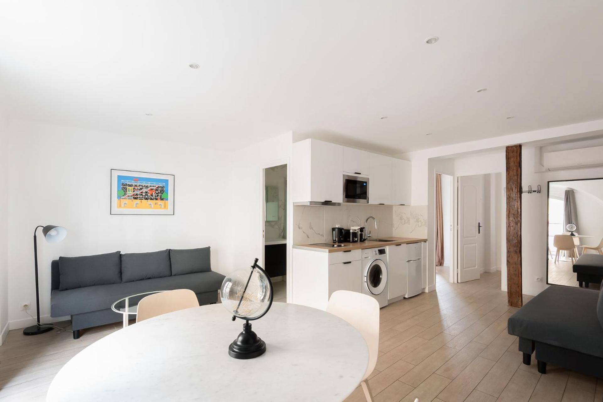 Central Apartment In The Heart Of The Marais With Air Conditioning باريس المظهر الخارجي الصورة